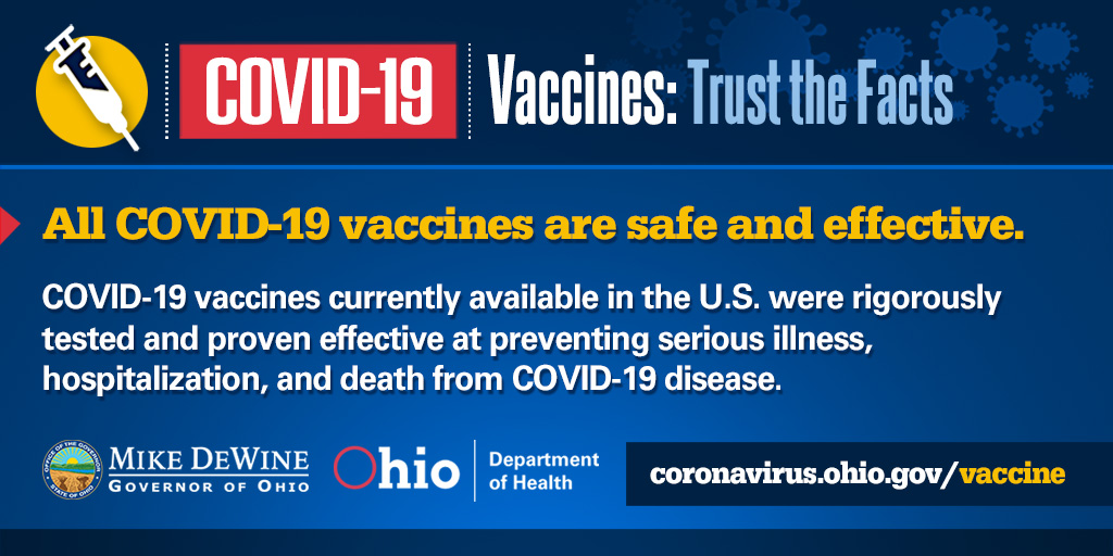 Trust the Facts Ohio Covid Vaccine